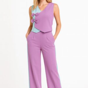 pastel office wear coord set for women formal look