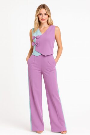 pastel office wear coord set for women formal look